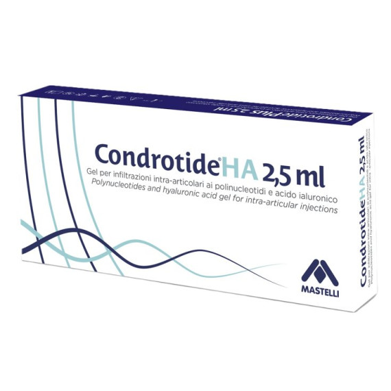 Condrotide Ha Polinucleotidi 2% Siringa Intra-articolare 2,5 Ml